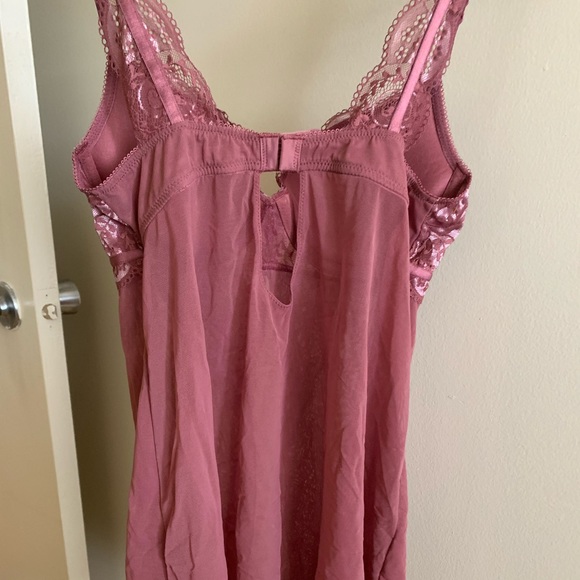 La Vie En Rose Dusty Rose Babydoll - Picture 3 of 5